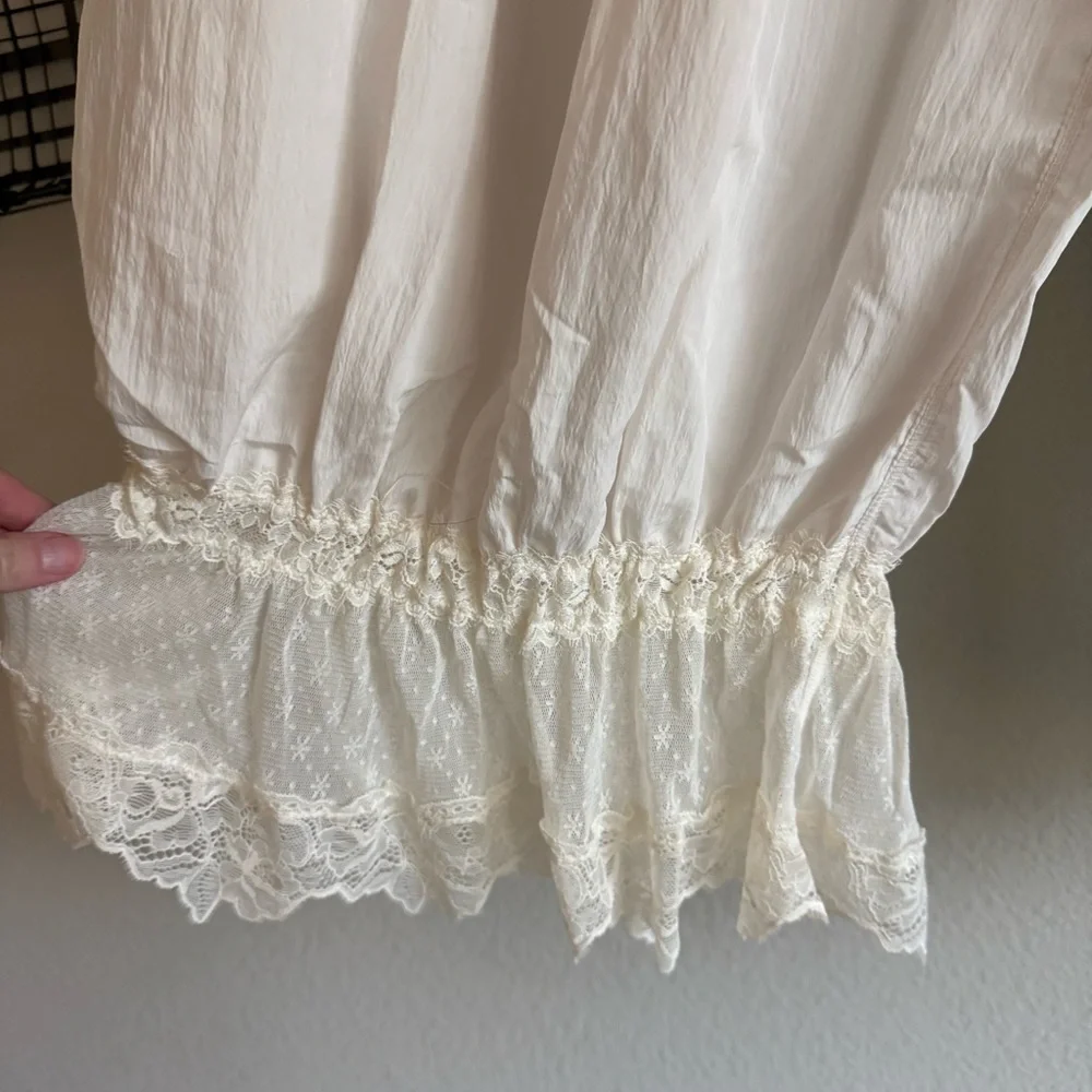 Free people Forever Young Bloomer Pants white alyssum - Picture 2 of 7